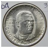 1946 S Booker T Washington Silver Half