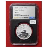 2025P Australia Year of the Snake NGC MS70