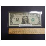 1981 A Crisp $1 Fed Res Note - Minor Error