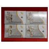 4 US Presidential Dollars Proof Sets 2013-2015
