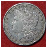 1884 S Morgan Silver Dollar - nicks on rim