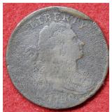 1798 Large Cent - grainy