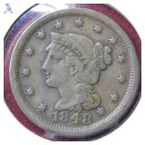 1848 Large Cent