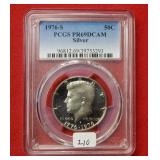 1976 S Silver Proof Kennedy Half PCGS PR69 DCAM