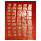 (50) 1961 D & 1962 D Lincoln Cents