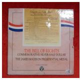 1993 Bill of Rights Silver Commemorative Dollar