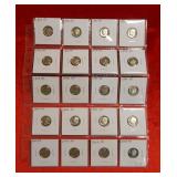 (20) Proof Roosevelt Dimes - back to 1969