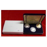 2020 Cook Islands Three 1/2 oz Silver Coin Set