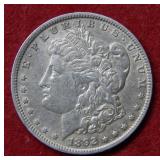 1892 O Morgan Silver Dollar Coin