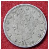 1890 Liberty Head Nickel