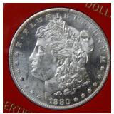 1880 S Morgan Silver Dollar ***