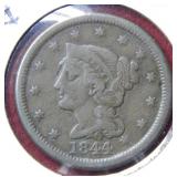 1844 Large Cent