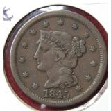 1845 Large Cent