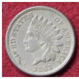 1863 Indian Head Cent