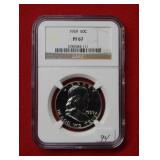 1959 Franklin Silver Half NGC PF67