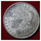 1921 D Morgan Silver Dollar Coin