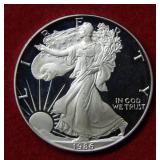 1986 S Proof Silver Eagle 1oz