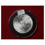 1986 Mexico Silver 1 Onza Coin