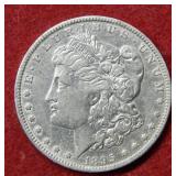 1895 O Morgan Silver Dollar Coin