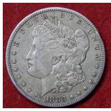 1883 CC Morgan Silver Dollar Coin
