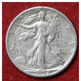 1934 S Walking Liberty Silver Half Dollar Coin