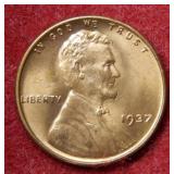 1937 Lincoln Wheat Cent
