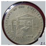 1918 Florida 400th Anniversary Medal
