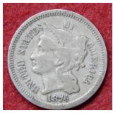 1876 Three Cent Nickel
