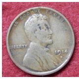 1914 D Lincoln Wheat Cent