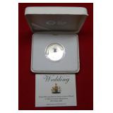 2011 Royal Wedding UK Silver Commemorative
