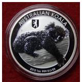 2012  Australia Koala Silver Coin