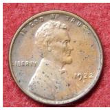 1922 D Lincoln Wheat Cent