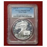 1997 P Silver Eagle PCGS PR69 DCAM