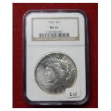 1926 Peace Silver Dollar NGC MS64
