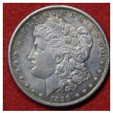 1890 CC Morgan Silver Dollar Coin