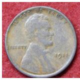 1911 D Lincoln Wheat Cent