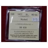 1977 Canada Nickel Dollar ***