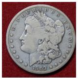 1903 S Morgan Silver Dollar Coin