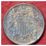 1865 Two Cent Piece