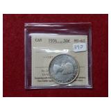 1956 Canada Silver 50 Cent Coin ***