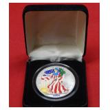 2000 Colorized Silver Eagle