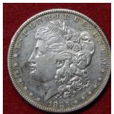 1883 S Morgan Silver Dollar Coin