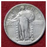 1918 Standing Liberty Silver Quarter