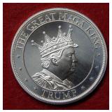 1oz .999 Trump MAGA King Silver Round