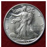 1935 Walking Liberty Silver Half