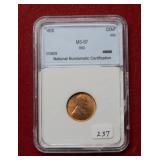 1920 Lincoln Cent - Red