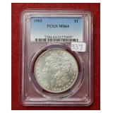 1903 Morgan Silver Dollar PCGS MS64