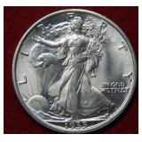 1935 Walking Liberty Silver Half