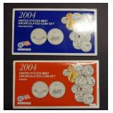 2004 P&D US Mint Sets