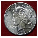 1926 S Peace Silver Dollar
